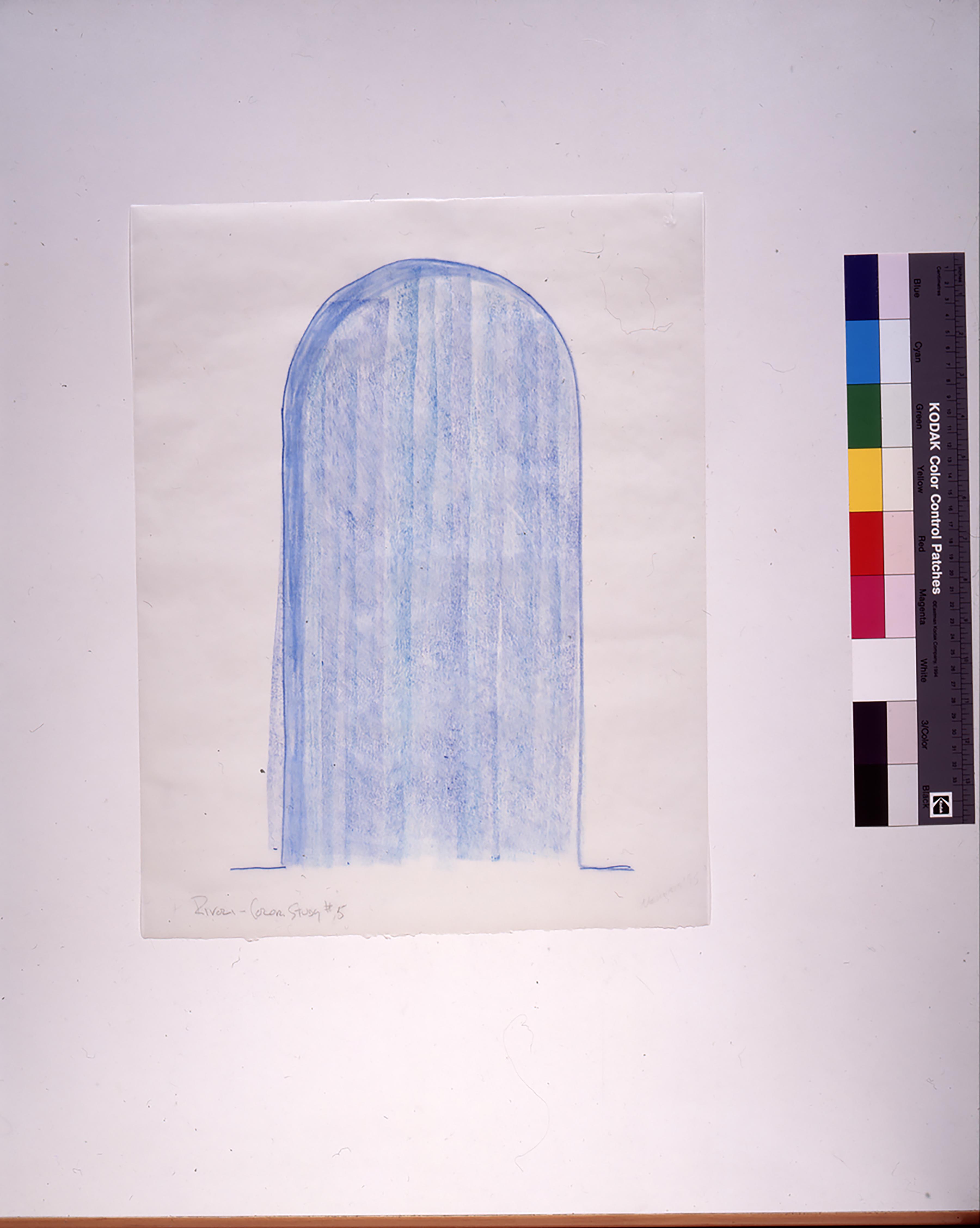 Max Neuhaus, Rivoli color study #5, 1995